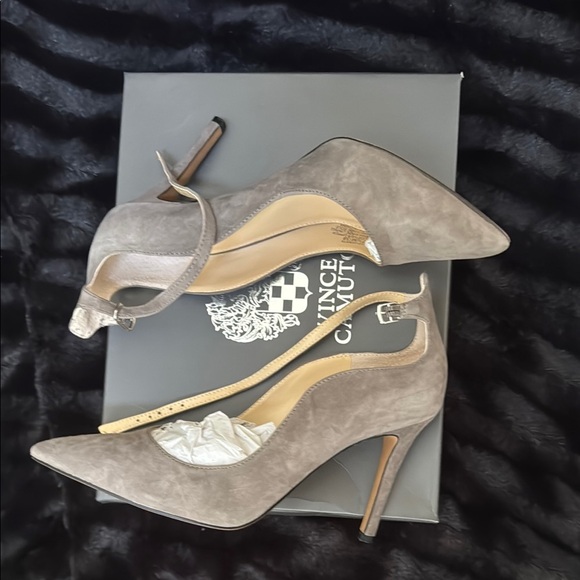 Vince Camuto Shoes - Vince Camuto Dusk Grey heels